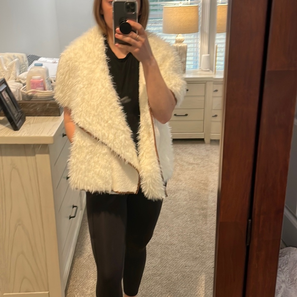 Fuzzy vest